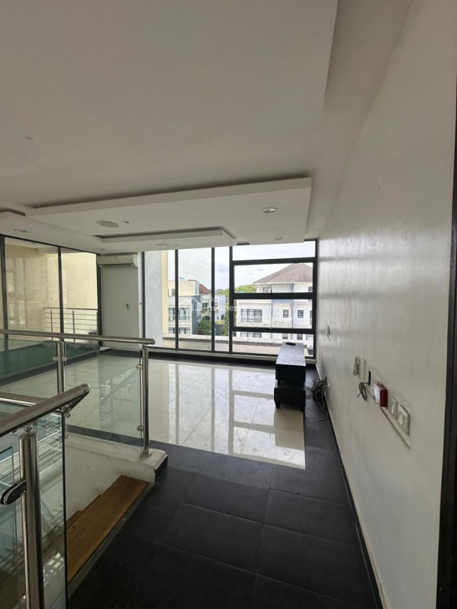 Well Finished Serviced 3 Bedroom Maisonette with a Room Bq, Banana Island, Ikoyi, Lagos, Terraced Duplex for Rent