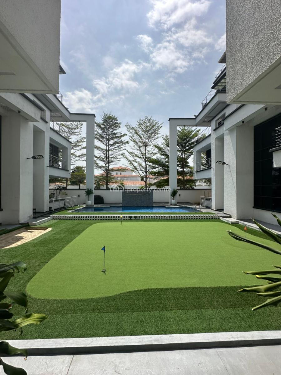 Well Finished Serviced 3 Bedroom Maisonette with a Room Bq, Banana Island, Ikoyi, Lagos, Terraced Duplex for Rent