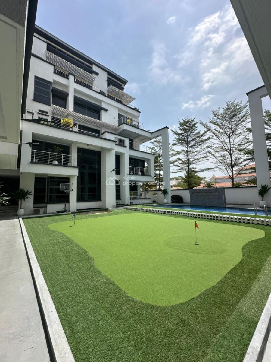 Well Finished Serviced 3 Bedroom Maisonette with a Room Bq, Banana Island, Ikoyi, Lagos, Terraced Duplex for Rent