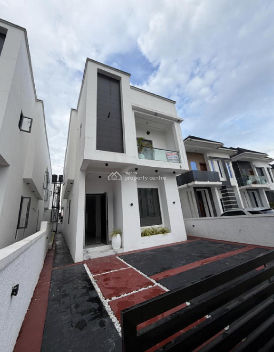 Spacious 5 Bedroom Detached Duplex with Bq and Pool, Ajah, Lagos, Detached Duplex for Sale