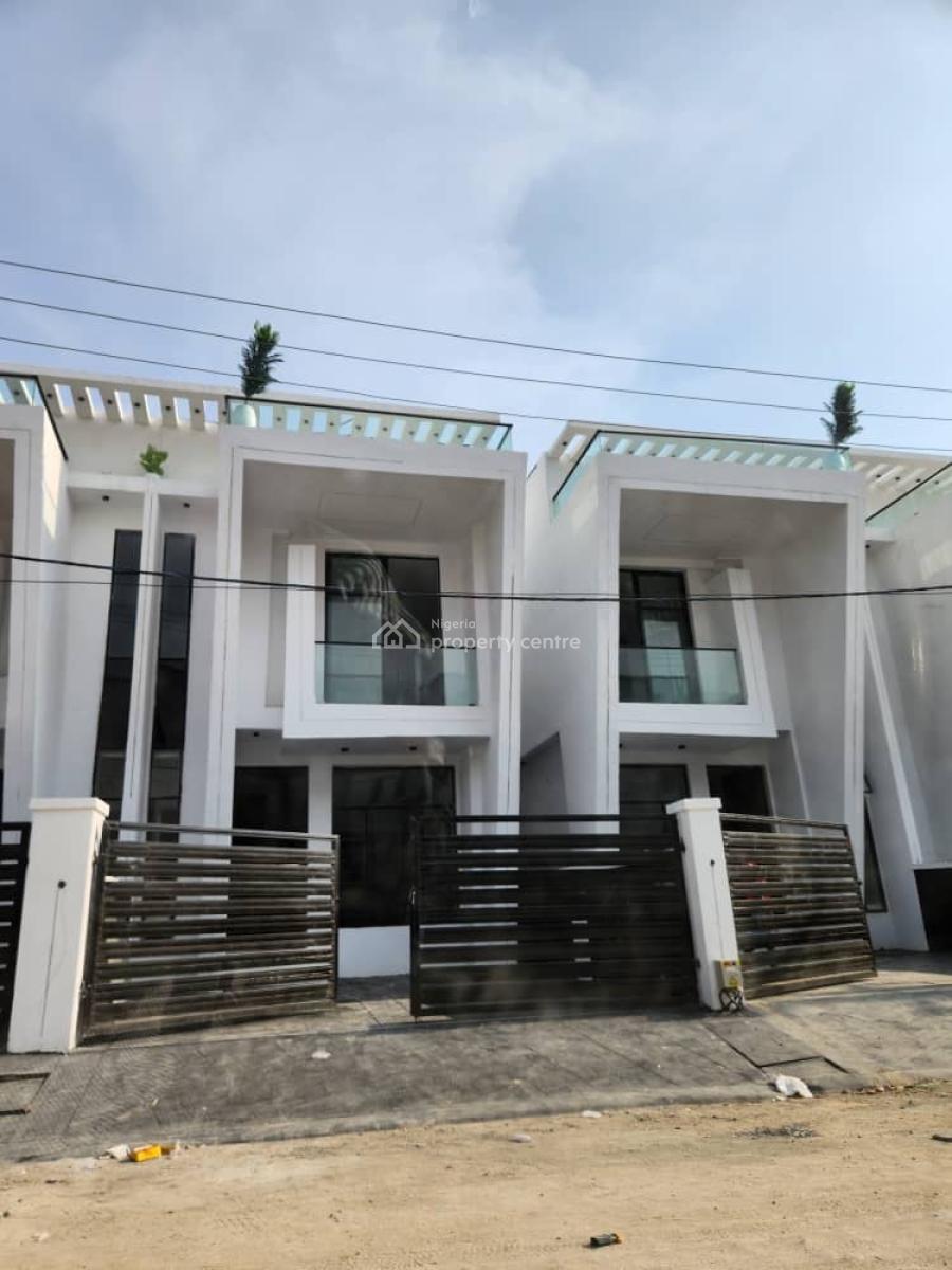 Luxury 4bedroom Semi Detached Duplex  with Bq, Ikota, Lekki, Lagos, Semi-detached Duplex for Sale