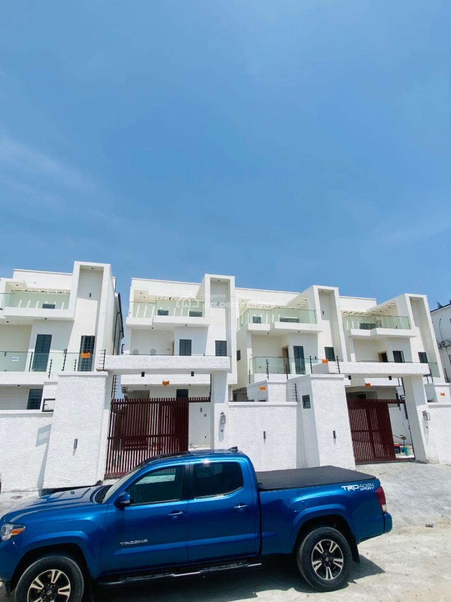 Modern 5 Bedroom Fully Detached House with En-suite Bedrooms, Lekki Scheme 2, Ajah, Lagos, Detached Duplex for Sale