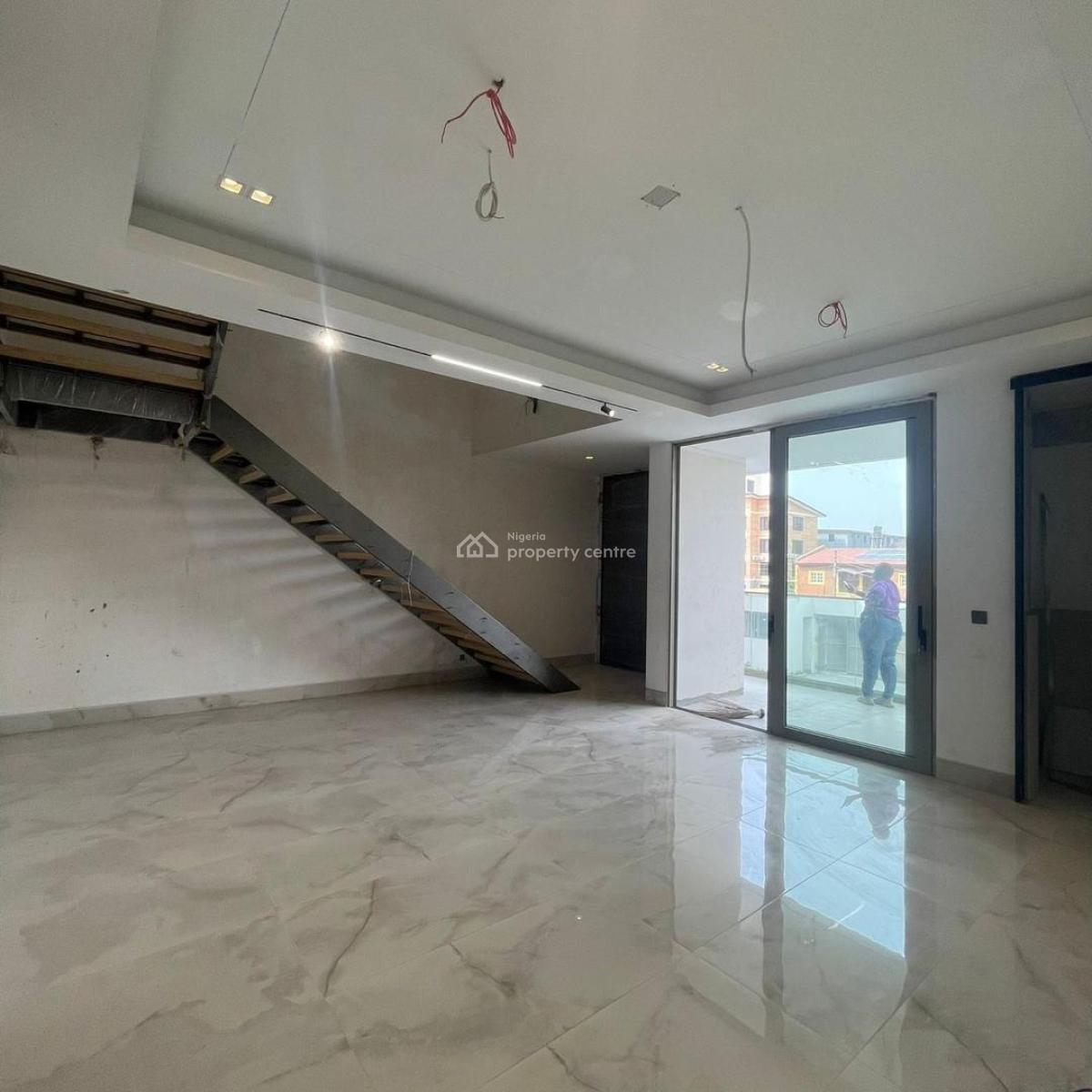 Exquisitely Finished 3 Bedroom Maisonette with Bq, Lekki Right, Lekki Phase 1, Lekki, Lagos, House for Sale