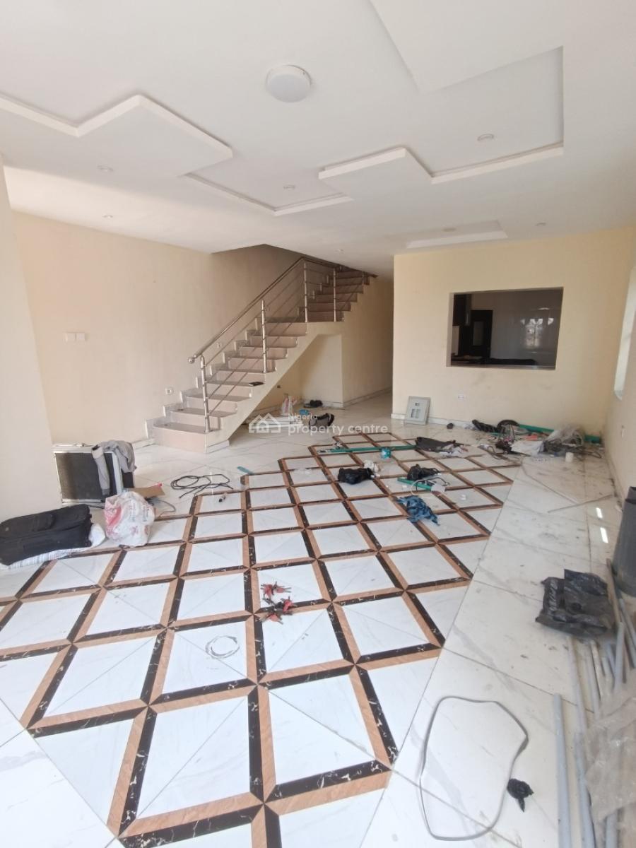 4 Bedroom Semi Detached Duplex with Bq, General Paint, Near Abraham Adesanya, Sangotedo, Ajah, Lagos, Semi-detached Duplex for Rent