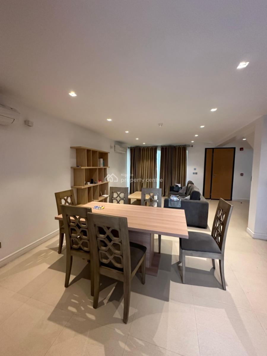 Luxurious Fully Serviced 3 Bedroom Terrace with a Room Bq, Banana Island, Ikoyi, Lagos, Terraced Duplex for Rent