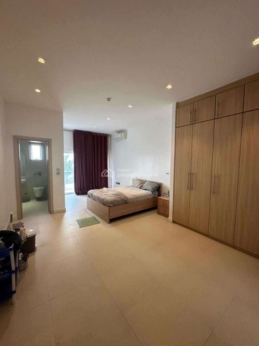 Luxurious Fully Serviced 3 Bedroom Terrace with a Room Bq, Banana Island, Ikoyi, Lagos, Terraced Duplex for Rent