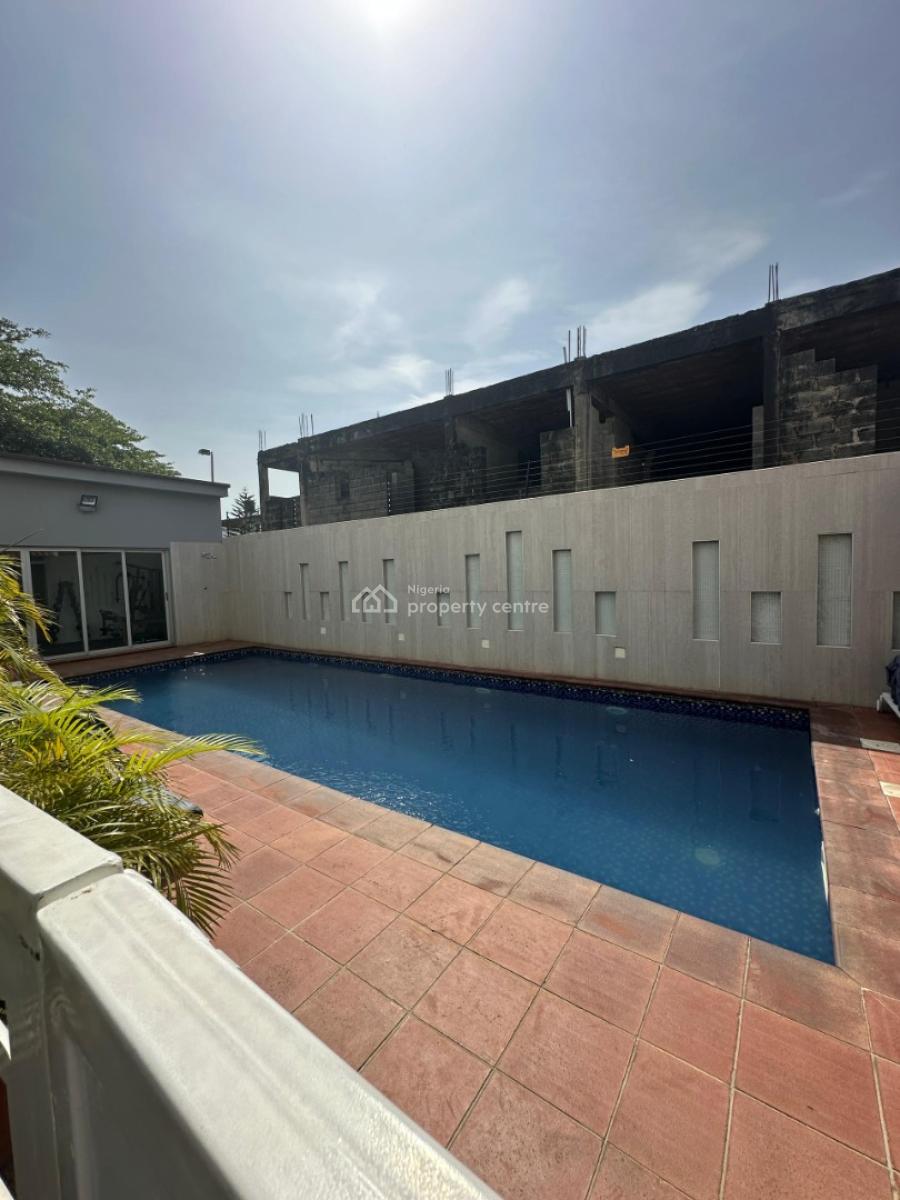 Luxurious Fully Serviced 3 Bedroom Terrace with a Room Bq, Banana Island, Ikoyi, Lagos, Terraced Duplex for Rent