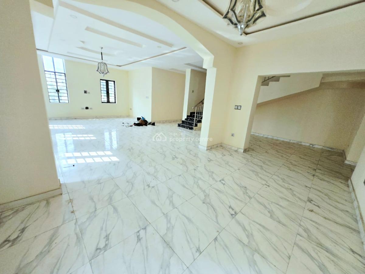 Spacious Brand New 6-bedroom Fully Detached Duplex, Chevron, Lekki, Lagos, Detached Duplex for Sale
