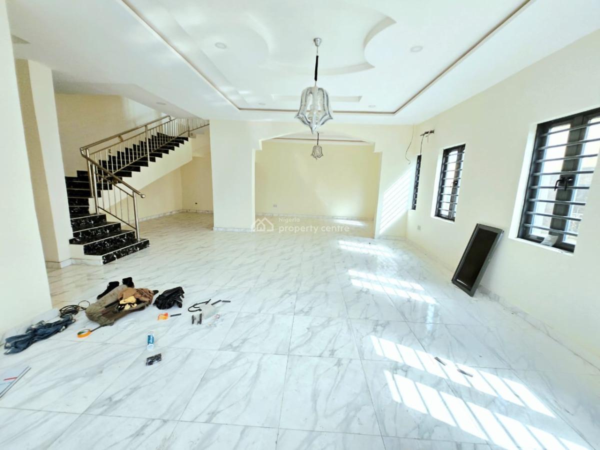 Spacious Brand New 6-bedroom Fully Detached Duplex, Chevron, Lekki, Lagos, Detached Duplex for Sale