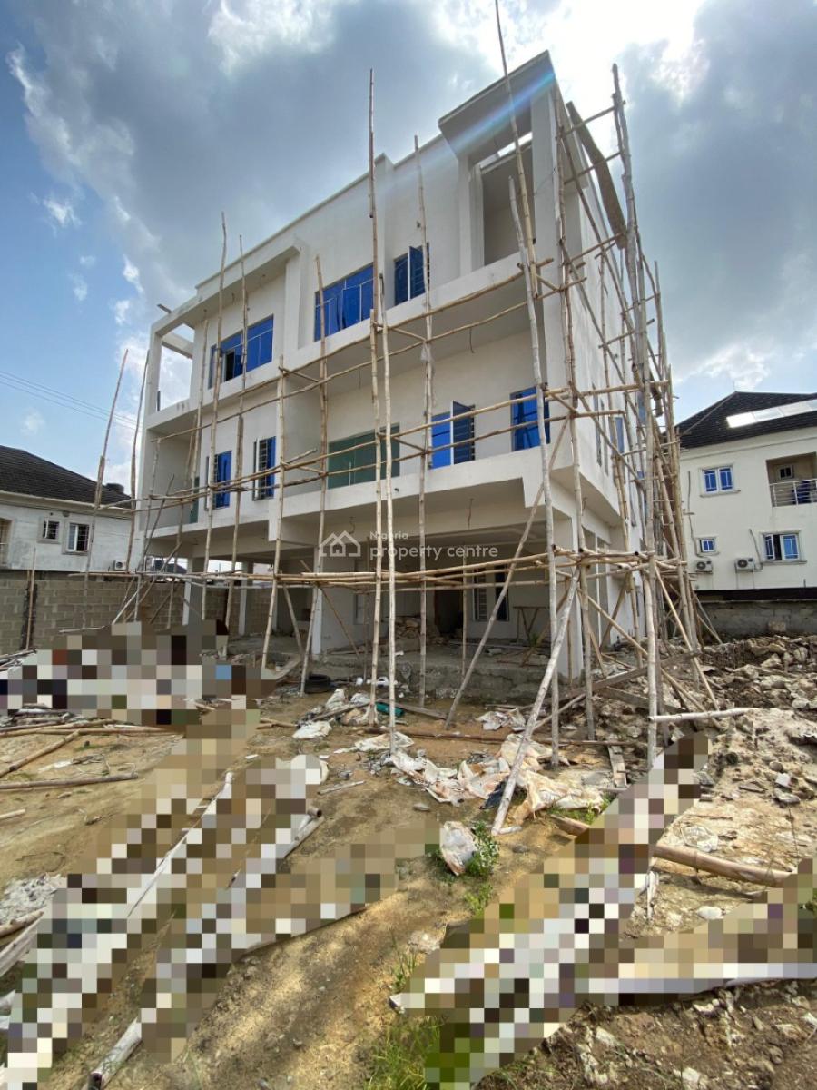 Beautiful 4bedroom Detached Duplex with a Bq, Ajah, Lagos, Semi-detached Duplex for Sale
