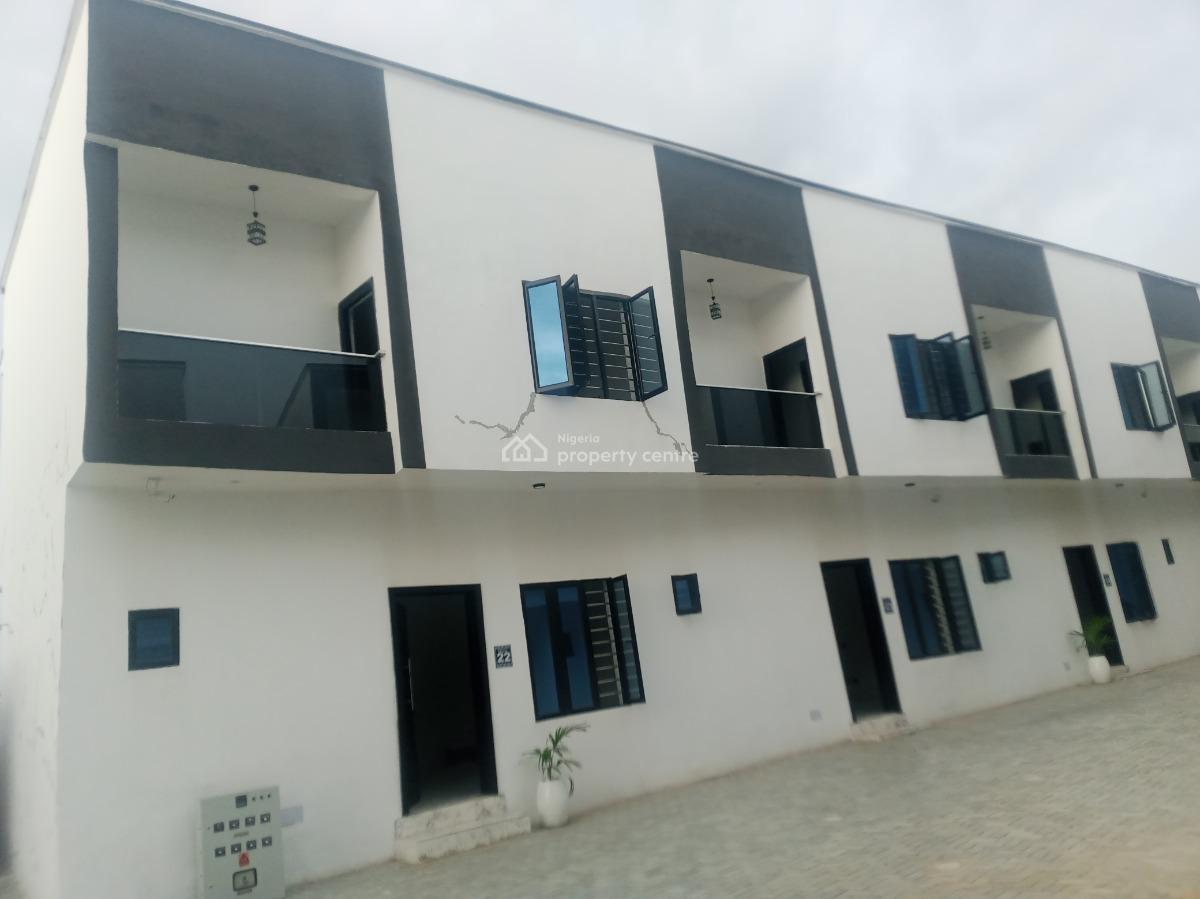 Lovely Tastefully Built Duplex in a Cool Calm Secured Estate, Secured Estate Abraham Adesanya Acis, Ajah, Lagos, Terraced Duplex for Sale