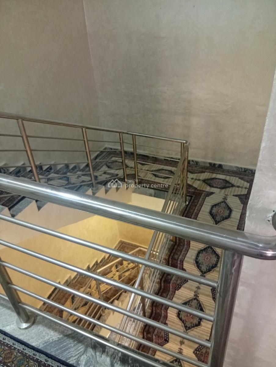 4bedroom Terrace Duplex with Ac, Solar Inverter, Generator,private Gat, Kado Tarred Road, Kado, Abuja, Terraced Duplex for Rent