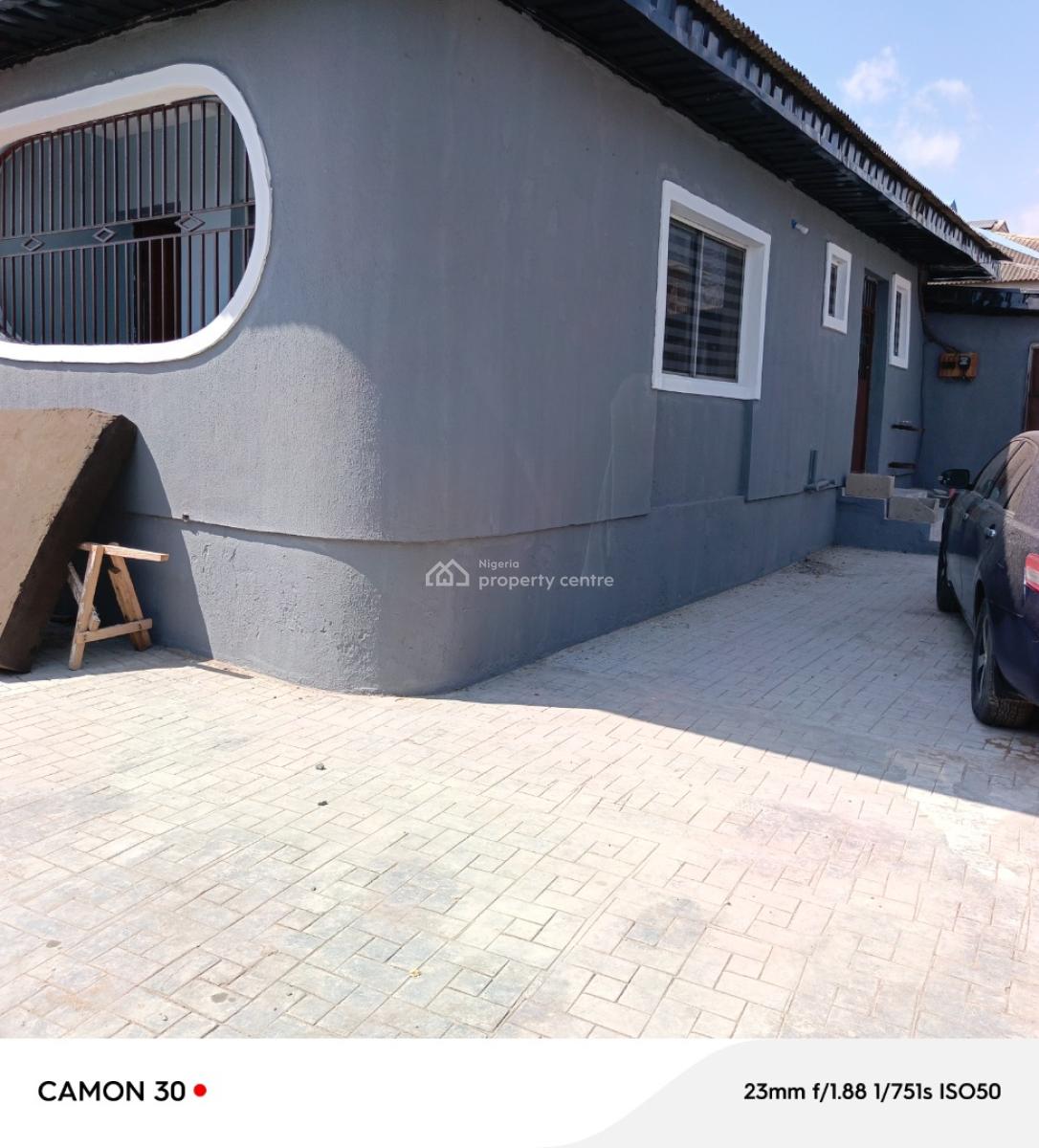 Spacious Mini Flat (2 Toilet)in Kudebu Estate No Landlord Wahala, Kudebu Estate Close to Bstop, Isolo, Lagos, Mini Flat (room and Parlour) for Rent