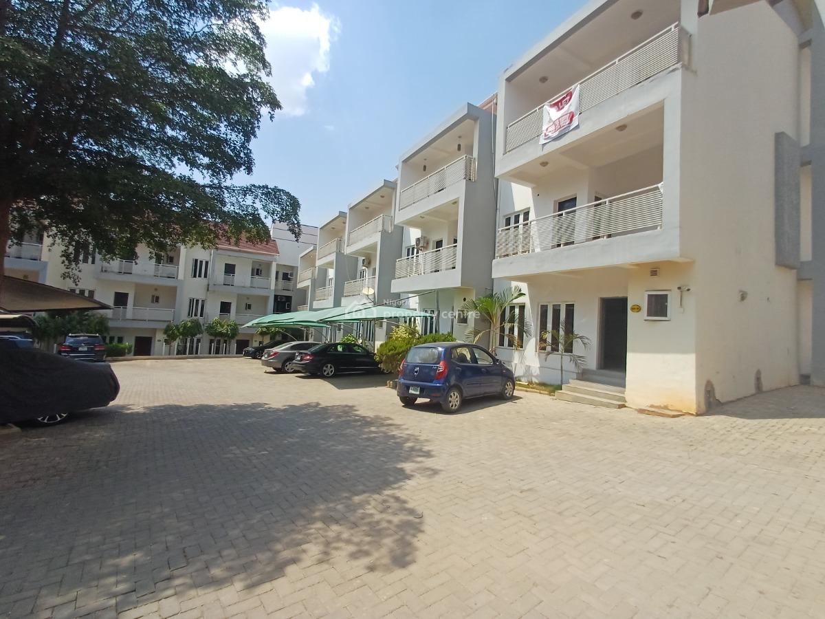 Lovely 4 Bedroom Terrace Duplex with Bq, Guzape District, Abuja, Terraced Duplex for Rent