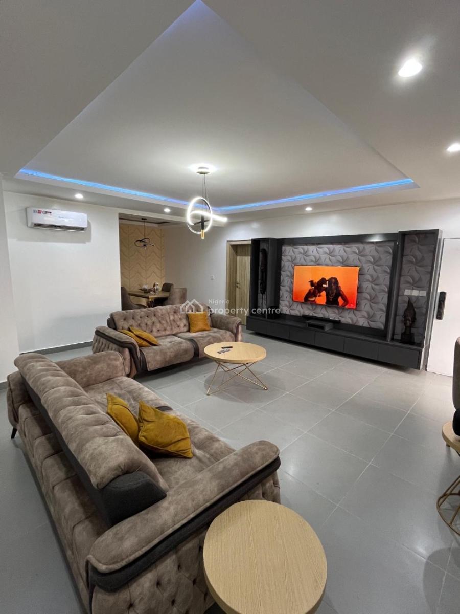 Luxury Smart 3 Bedroom Service and Furnished Apartment, Crossgroove, Wuye, Abuja, Flat / Apartment Short Let