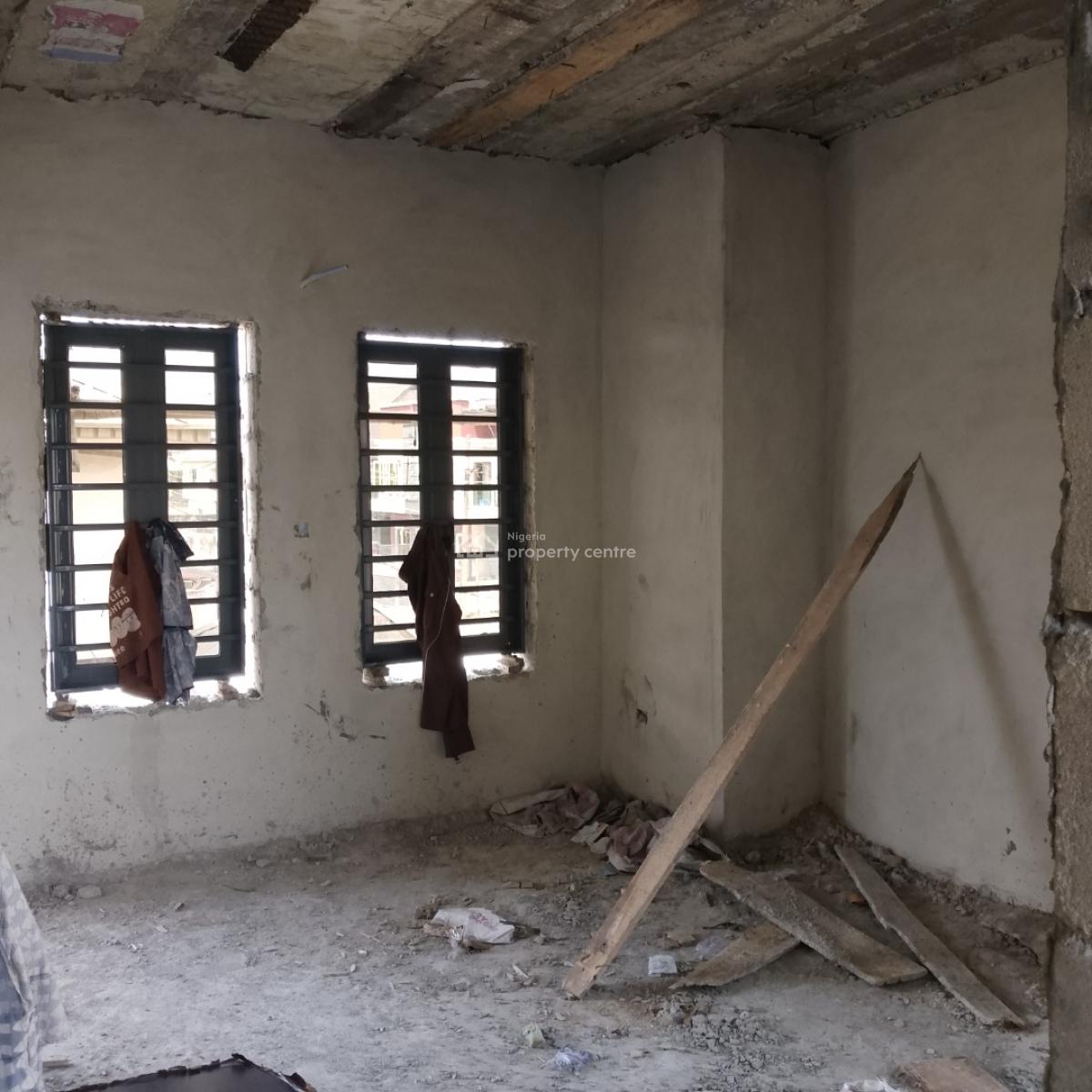 Massively New Mini Flat Upstairs, Canaan Estate Opposite Sky Mall Sangotedo, Sangotedo, Ajah, Lagos, Mini Flat (room and Parlour) for Sale