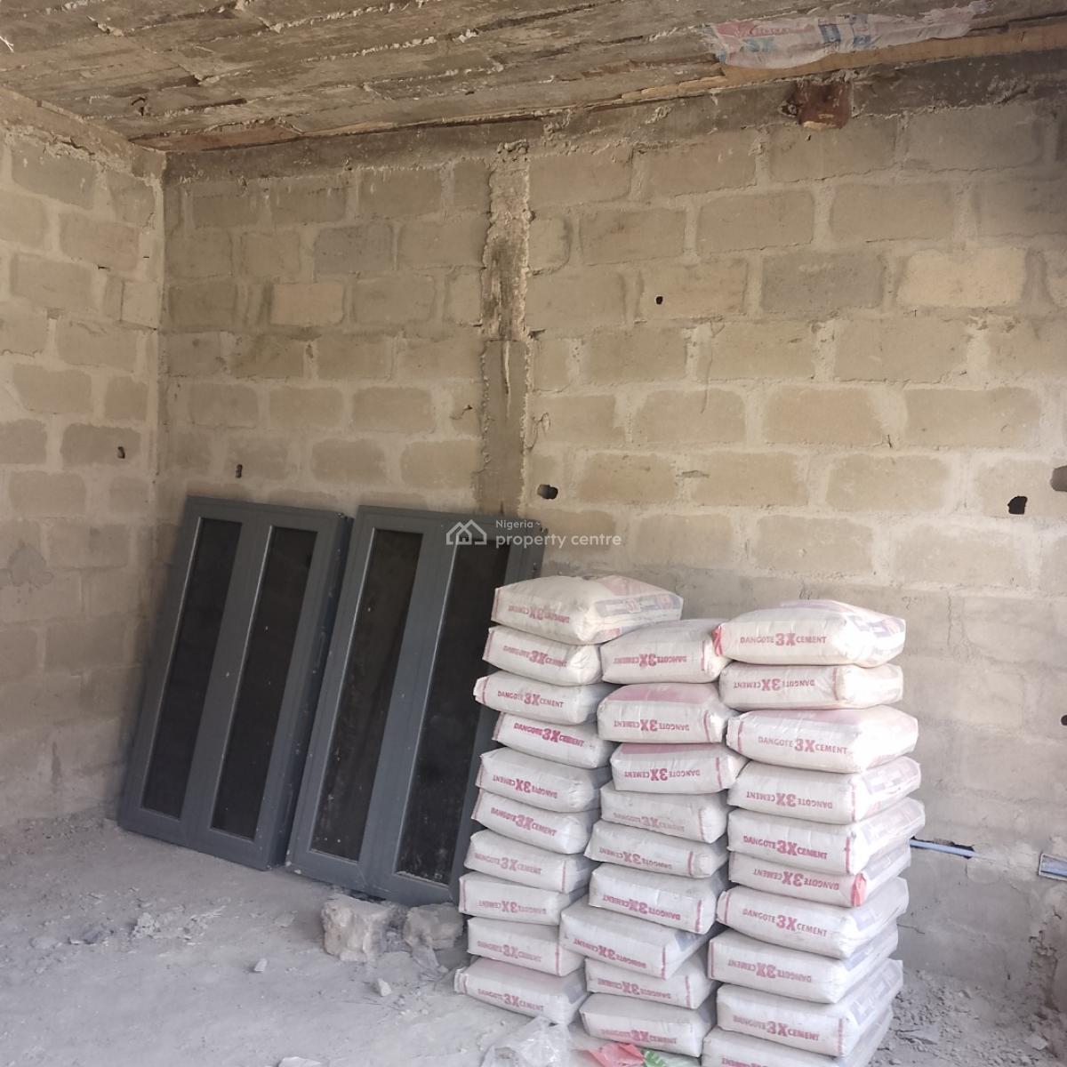 Massively New Mini Flat Upstairs, Canaan Estate Opposite Sky Mall Sangotedo, Sangotedo, Ajah, Lagos, Mini Flat (room and Parlour) for Sale