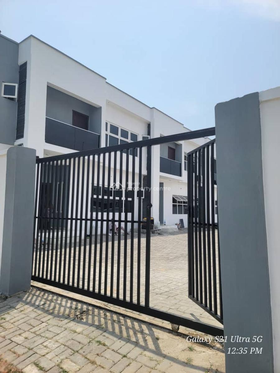 Standard 4 Bedroom Terrace Duplex, Off Orchid Road, Close to Coastal Road, Lekki, Lagos, Terraced Duplex for Rent