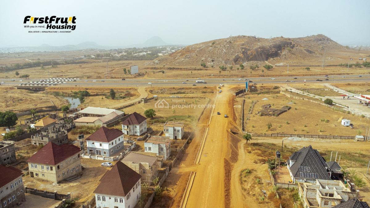 150 to 1000sqm Fcda Land, Hutu Grande, Before Centenary City, Airport Road, Lugbe District, Abuja, Residential Land for Sale