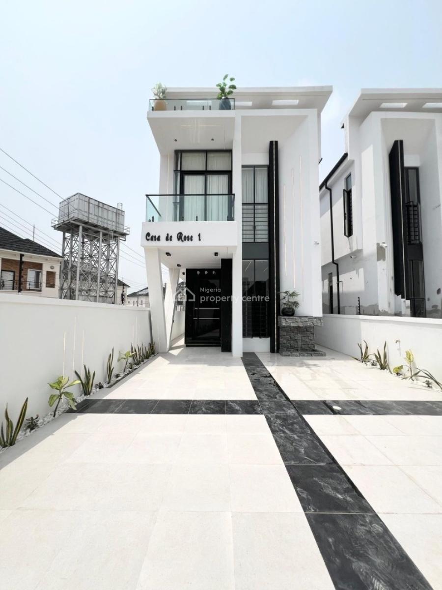 Luxury 5 Bedroom Duplex with Pool, Ikota, Lekki, Lagos, Detached Duplex for Sale