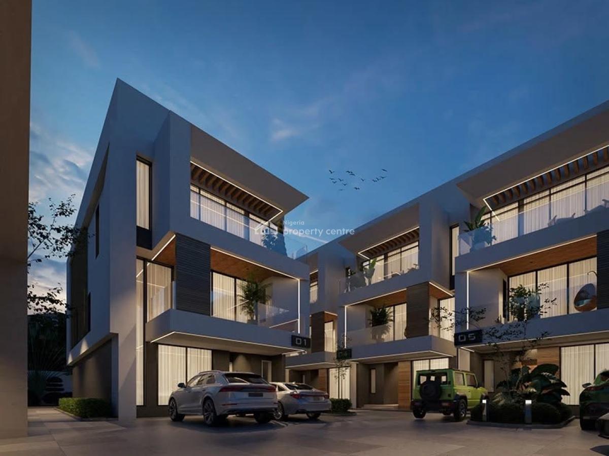 Luxury 4 Bedroom Terrace Duplex and Bq, Katampe, Katampe (main), Katampe, Abuja, Terraced Duplex for Sale