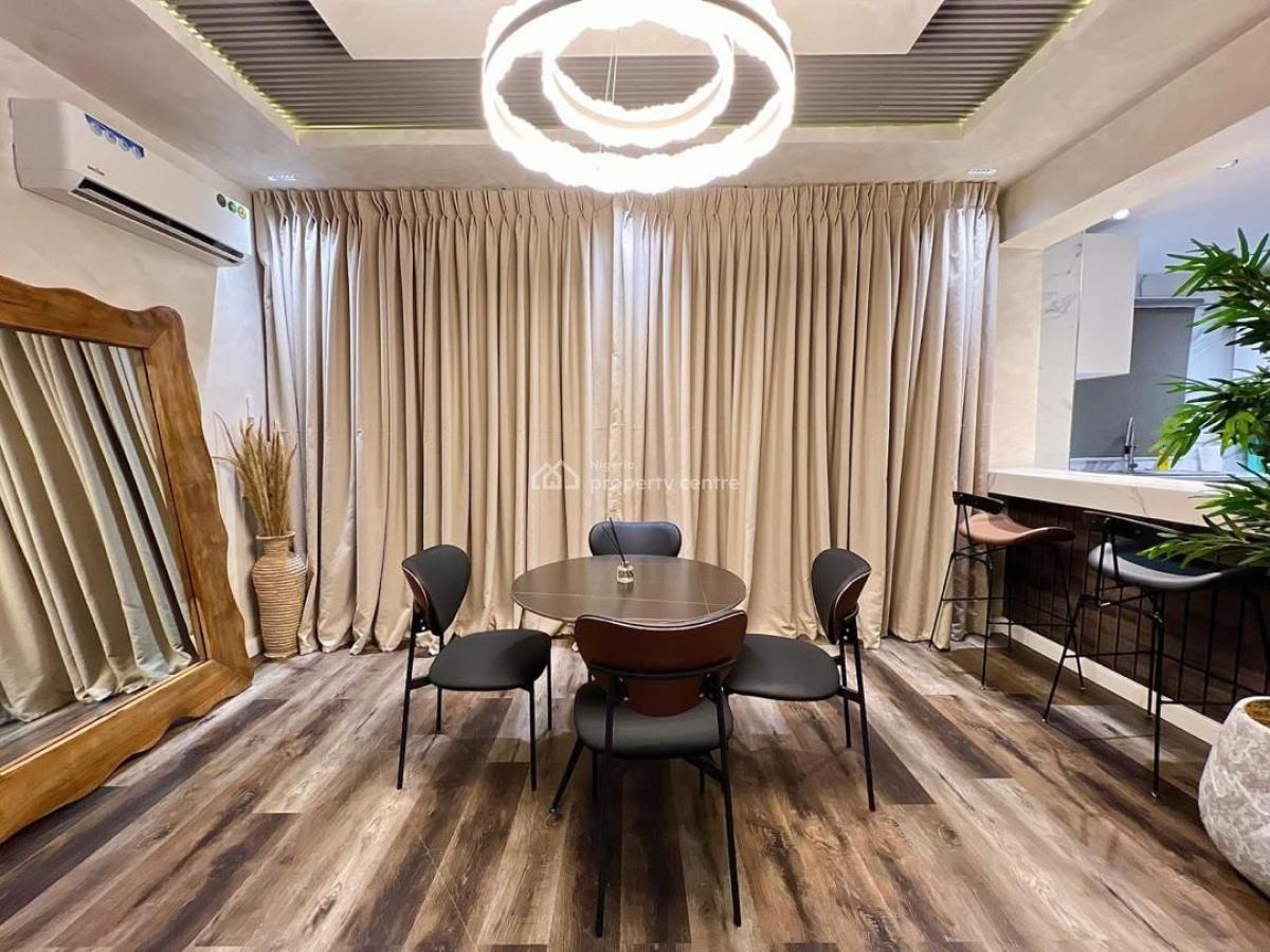 Brand New Luxury 2 Bedroom Alexa Smart Home with 4 Balconies, Lekki Phase 1, Lekki, Lagos, Flat / Apartment Short Let