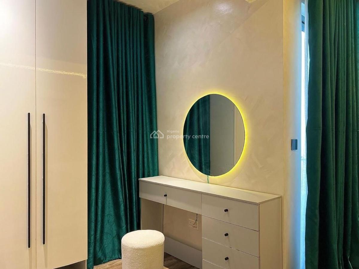 Brand New Luxury 2 Bedroom Alexa Smart Home with 4 Balconies, Lekki Phase 1, Lekki, Lagos, Flat / Apartment Short Let