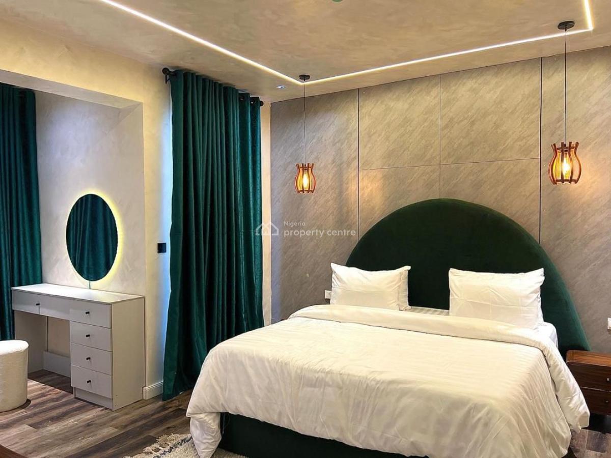 Brand New Luxury 2 Bedroom Alexa Smart Home with 4 Balconies, Lekki Phase 1, Lekki, Lagos, Flat / Apartment Short Let