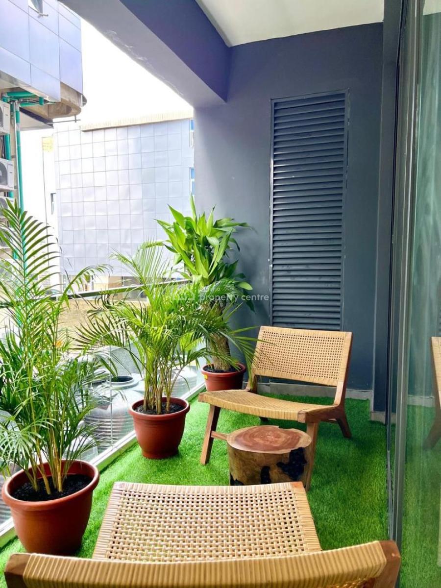 Brand New Luxury 2 Bedroom Alexa Smart Home with 4 Balconies, Lekki Phase 1, Lekki, Lagos, Flat / Apartment Short Let