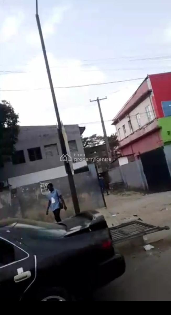1212 Square Meters Land with Redevelop Structure in a Good Location, Commercial Avenue, Sabo, Yaba, Lagos, Commercial Land for Sale