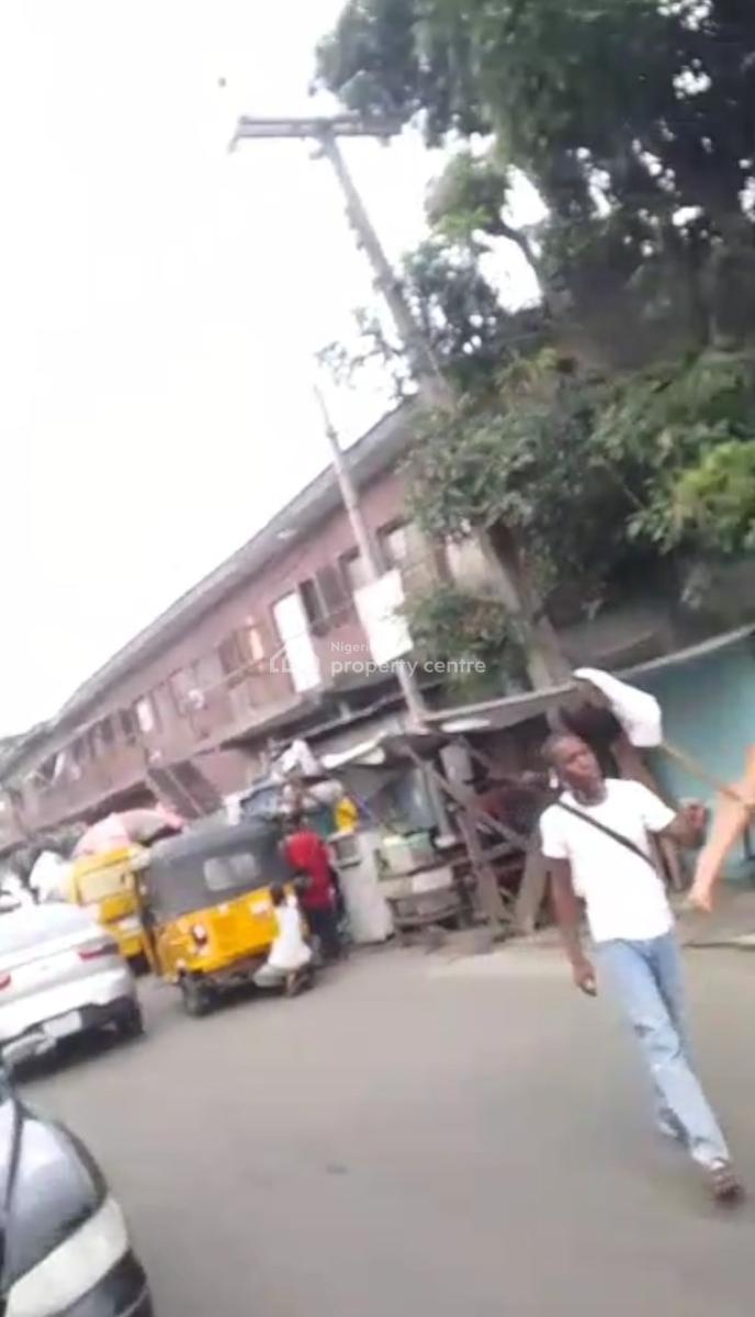 1212 Square Meters Land with Redevelop Structure in a Good Location, Commercial Avenue, Sabo, Yaba, Lagos, Commercial Land for Sale