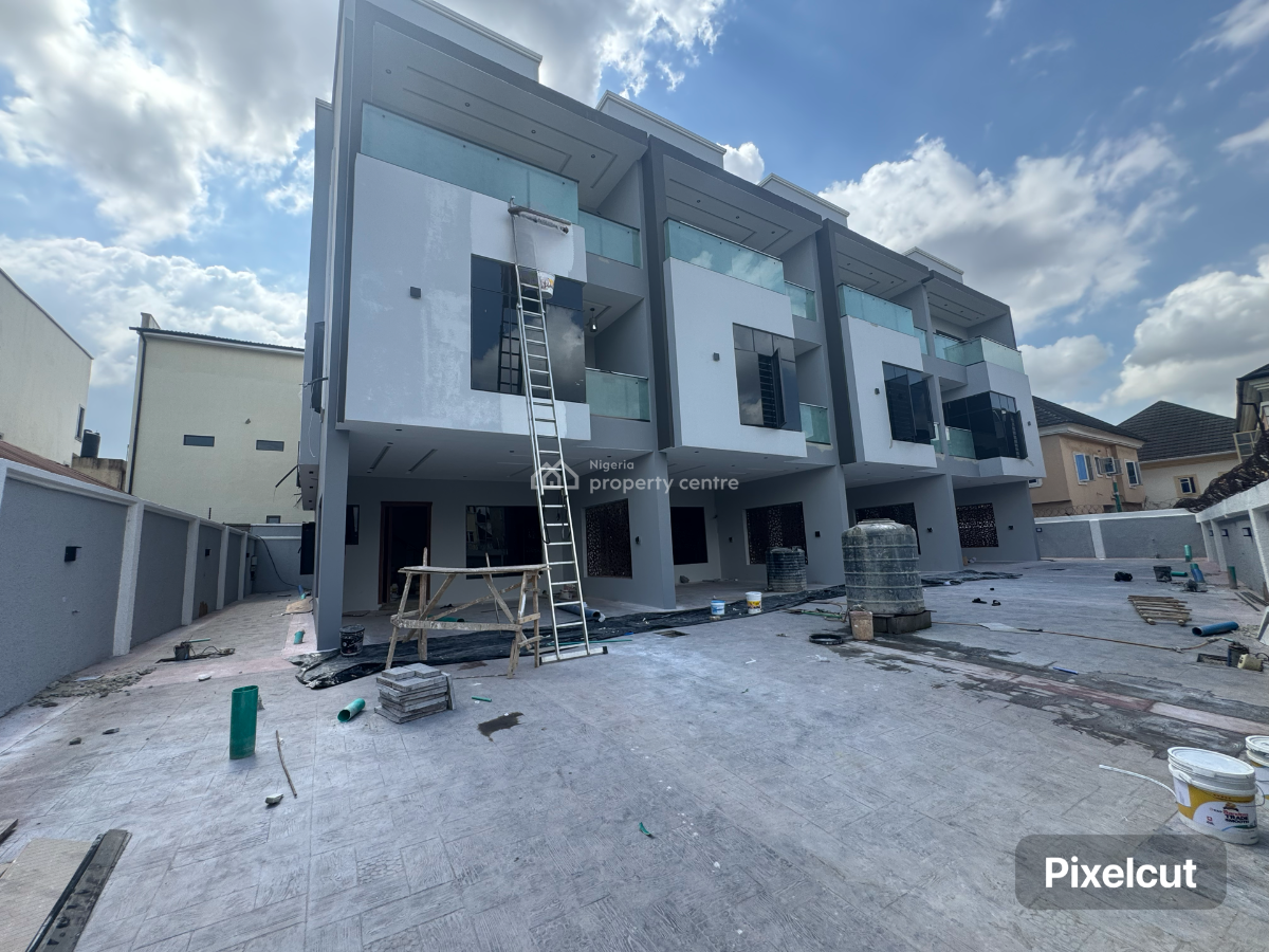 Newly Built to Taste 4bedroom Duplex with a Room Ba, Omole Phase 2, Ikeja, Lagos, Terraced Duplex for Sale