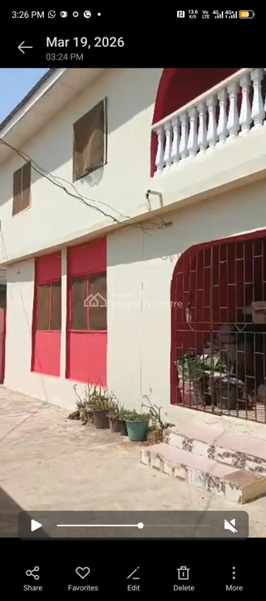 Block of 4 Flats in Abaranje Area of Ikotun, Abaranje, Ikotun, Lagos, House for Sale