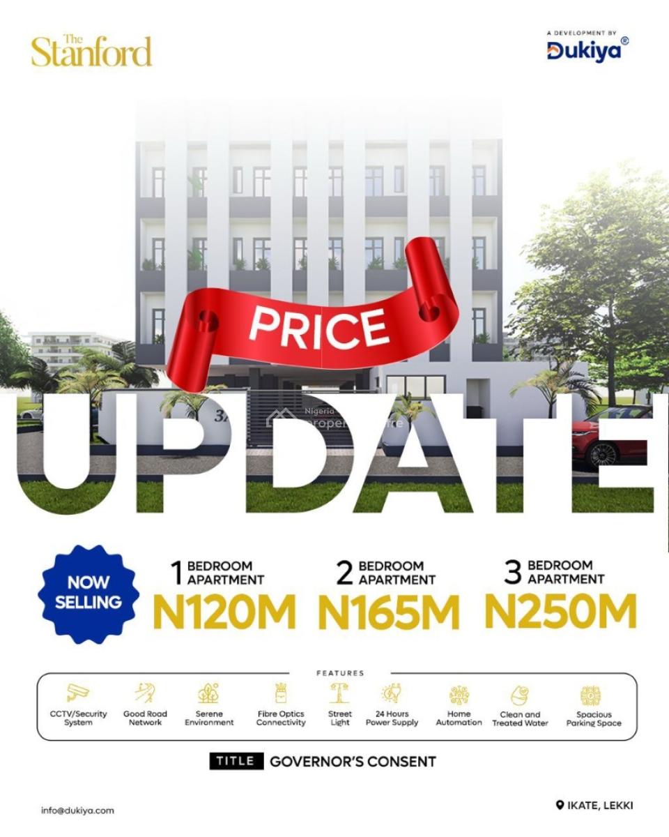 Tastefully Built Apartment, Stanford Estate Llasan,ikate, Ilasan, Lekki, Lagos, Block of Flats for Sale