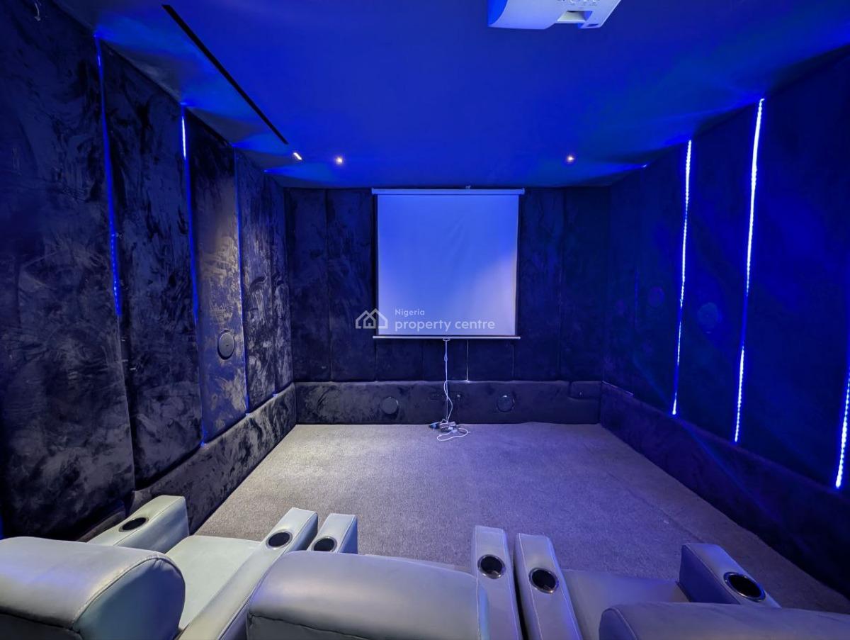 Brand New 5 Bedroom Detached Duplex with Bq & Cinema, Megamound Estate, Ikota, Lekki, Lagos, Detached Duplex for Sale