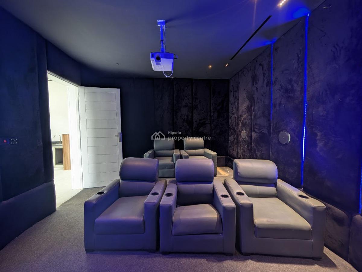 Brand New 5 Bedroom Detached Duplex with Bq & Cinema, Megamound Estate, Ikota, Lekki, Lagos, Detached Duplex for Sale