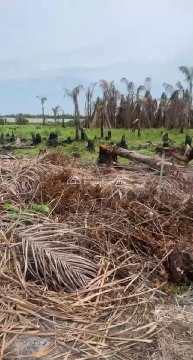 Land Measuring 300 Plots [video Available), Facing Coastal Road & Ogombo Road, Sharing Fence with Chatterhouse, Ogombo, Ajah, Lagos, Mixed-use Land for Sale