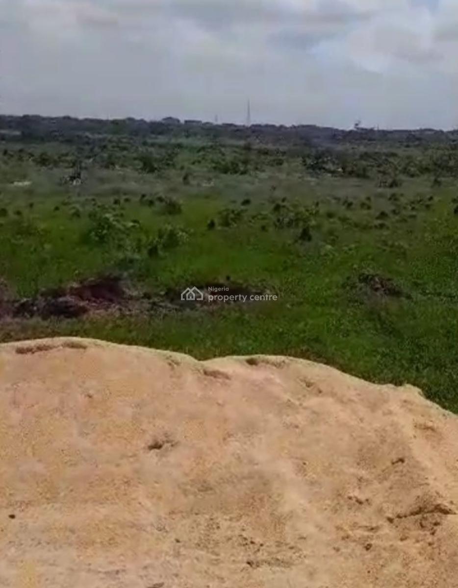 Land Measuring 300 Plots [video Available), Facing Coastal Road & Ogombo Road, Sharing Fence with Chatterhouse, Ogombo, Ajah, Lagos, Mixed-use Land for Sale