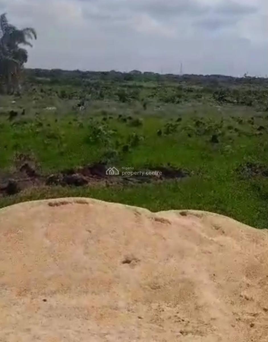 Land Measuring 300 Plots [video Available), Facing Coastal Road & Ogombo Road, Sharing Fence with Chatterhouse, Ogombo, Ajah, Lagos, Mixed-use Land for Sale