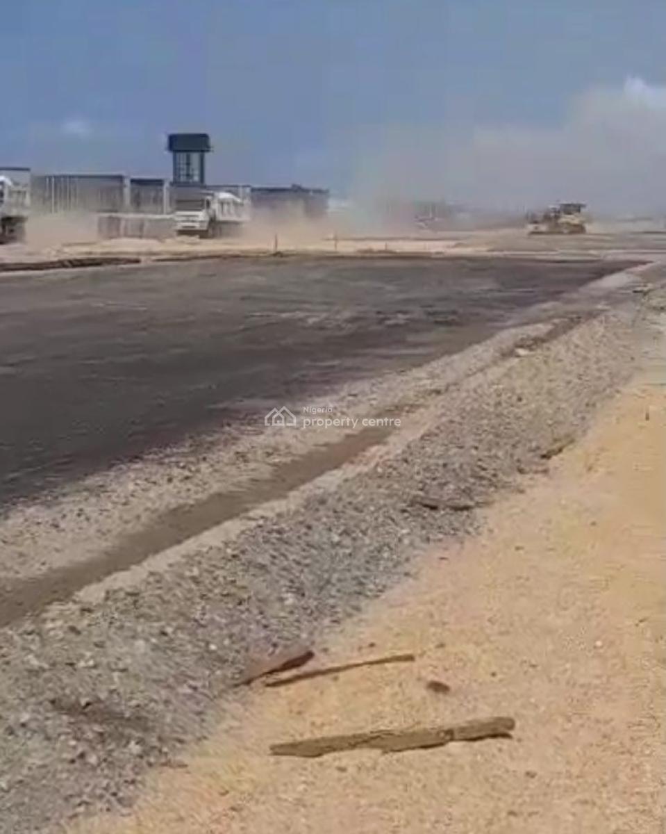 Land Measuring 300 Plots [video Available), Facing Coastal Road & Ogombo Road, Sharing Fence with Chatterhouse, Ogombo, Ajah, Lagos, Mixed-use Land for Sale