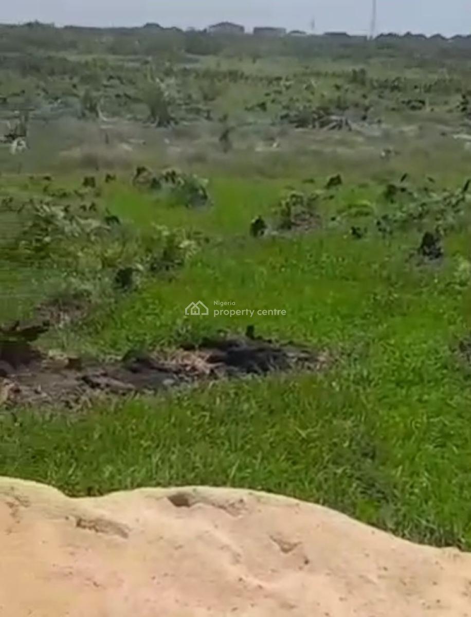 Land Measuring 300 Plots [video Available), Facing Coastal Road & Ogombo Road, Sharing Fence with Chatterhouse, Ogombo, Ajah, Lagos, Mixed-use Land for Sale