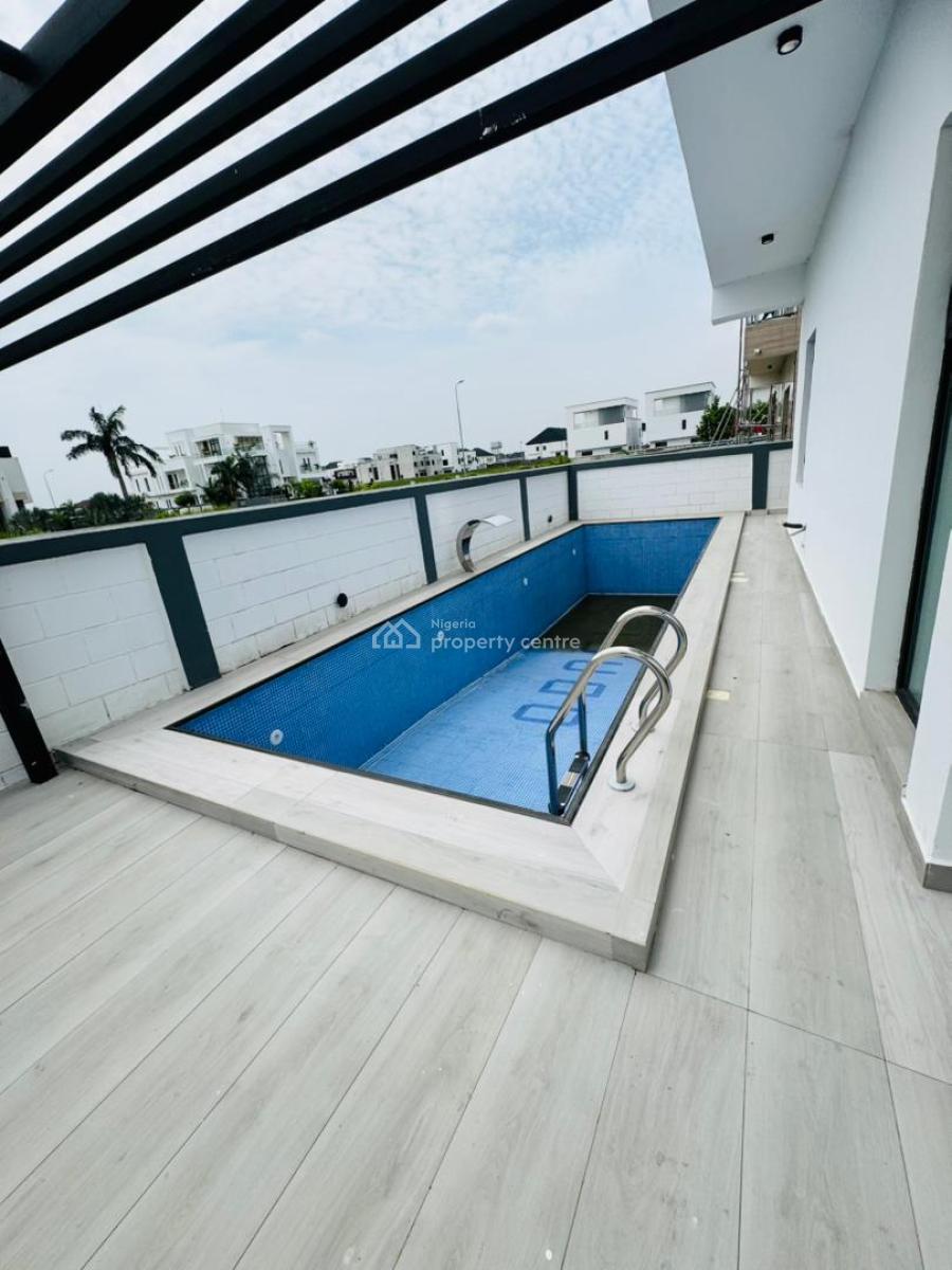 Exquisite 5-bedroom with Elevator, Swimming Pool and Cinema, Vgc, Lekki, Lagos, Detached Duplex for Sale