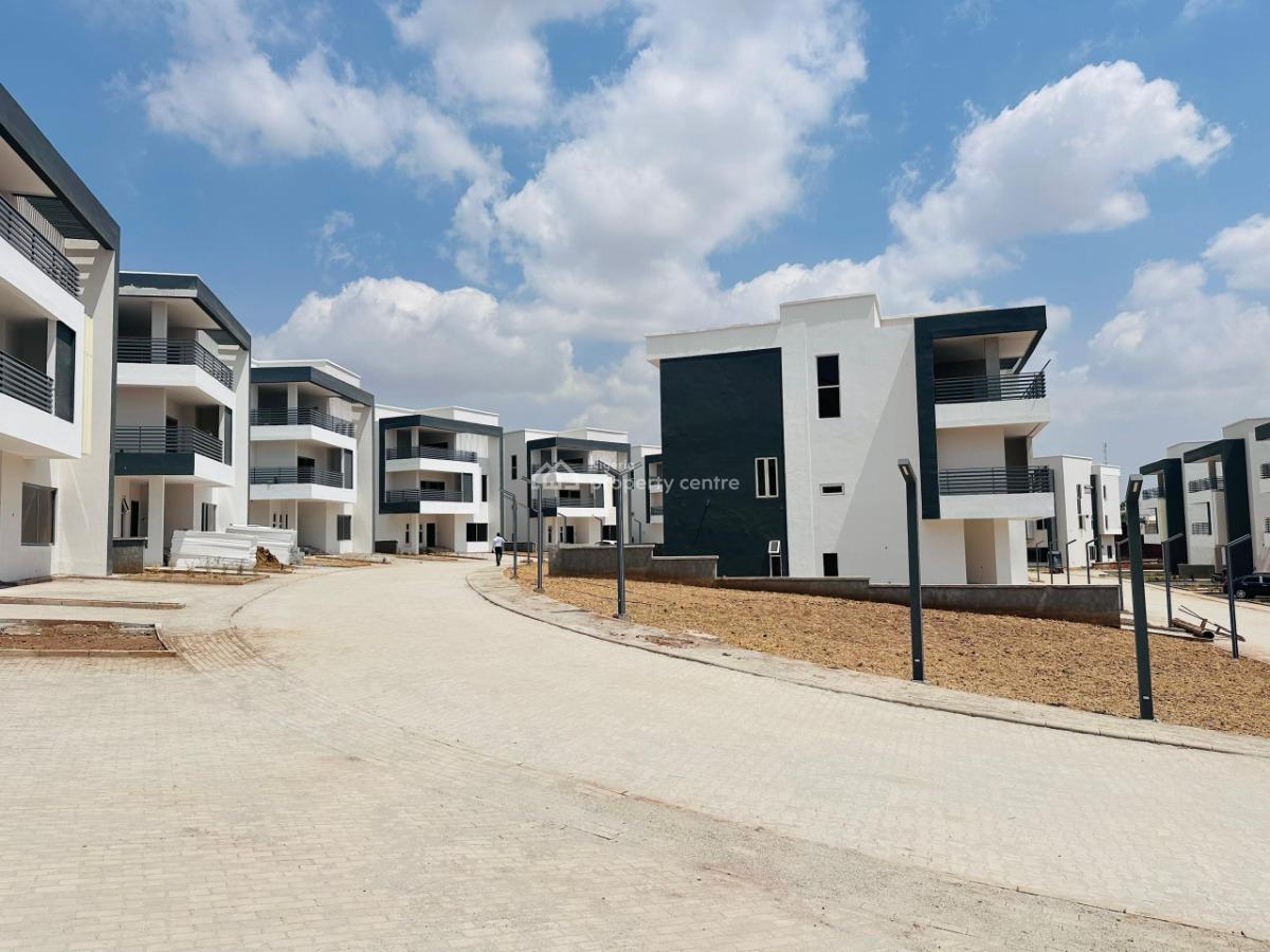 a  New 5-bedroom Detached Duplex + Bq (carcass), Kado, Abuja, Detached Duplex for Sale