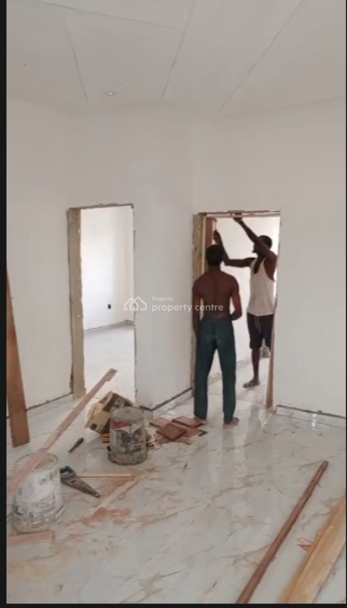 Newly Built N Nicely Finished  2 Bedroom Up Flat Both Rooms Ensuite N, Soluyi, Gbagada, Lagos, Flat / Apartment for Rent