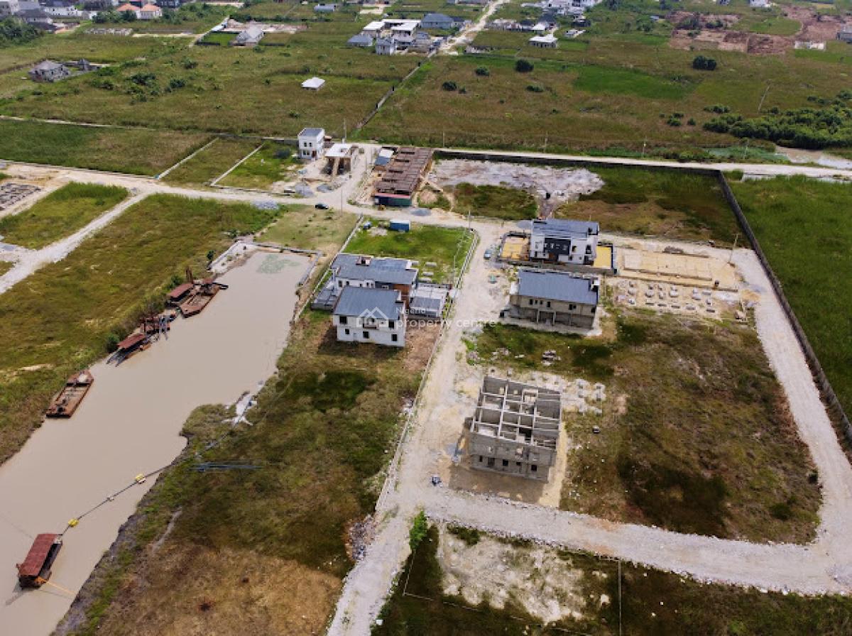Waterfront 500 Sqm Size per Plot of Land, Sangotedo, Ajah, Lagos, Land for Sale