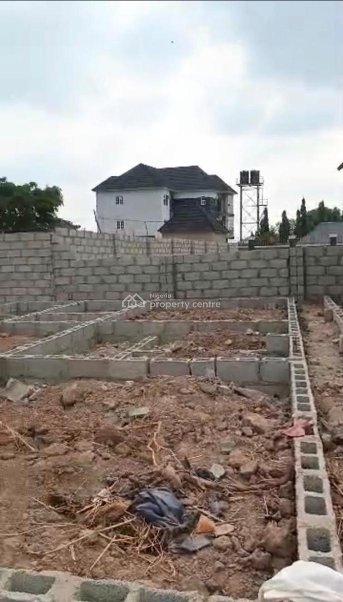 50 By 50 Size of Land, with Bungalow Foundation, Behind International Market, Karu, Karu, Nasarawa, Residential Land for Sale