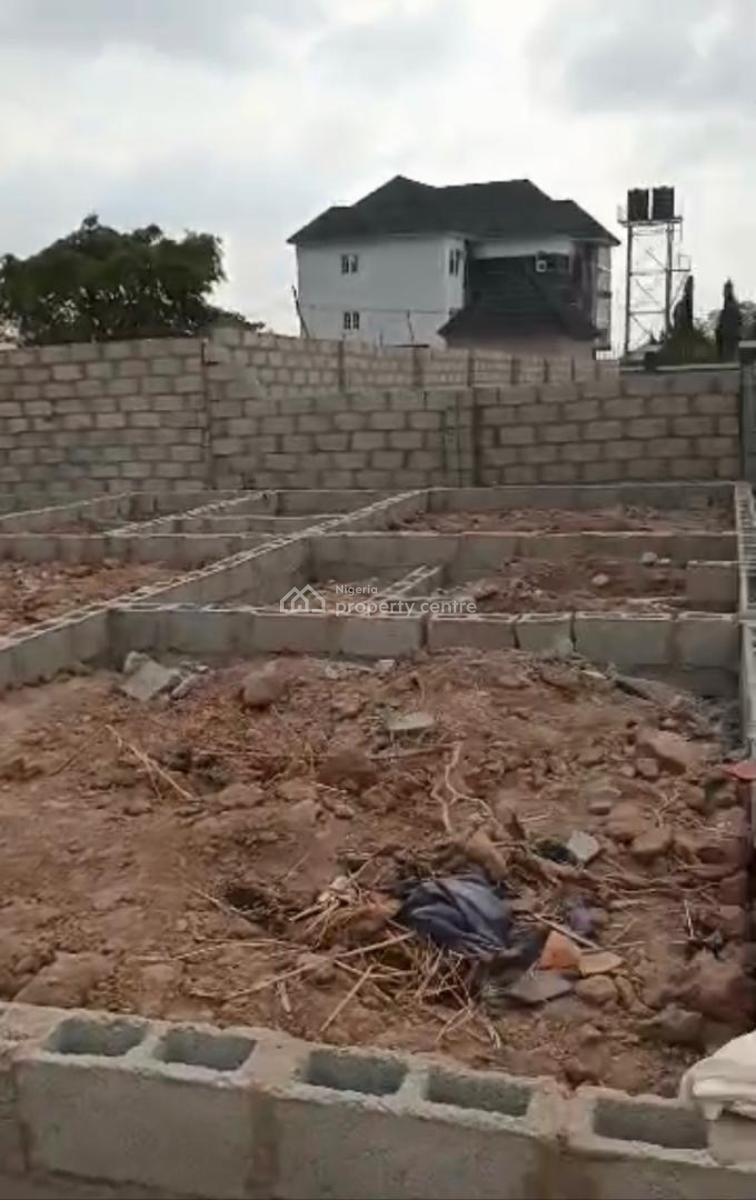 50 By 50 Size of Land, with Bungalow Foundation, Behind International Market, Karu, Karu, Nasarawa, Residential Land for Sale