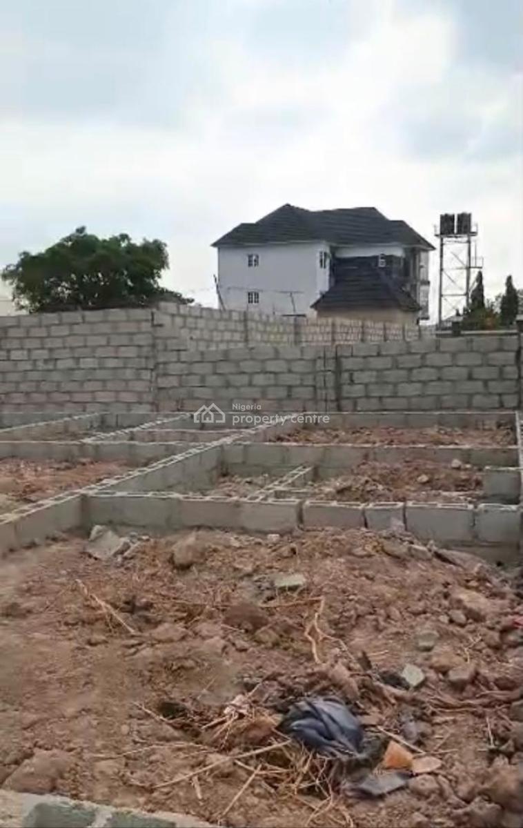 50 By 50 Size of Land, with Bungalow Foundation, Behind International Market, Karu, Karu, Nasarawa, Residential Land for Sale