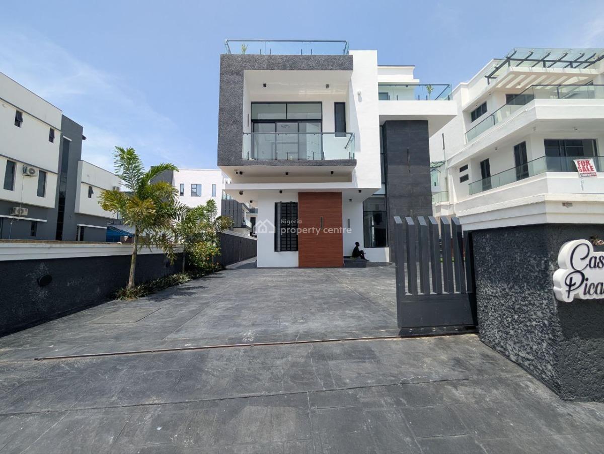 5 Bedroom Detached Duplex with Bq, Cinema & Gym, Megamound Estate, Ikota, Lekki, Lagos, Detached Duplex for Sale