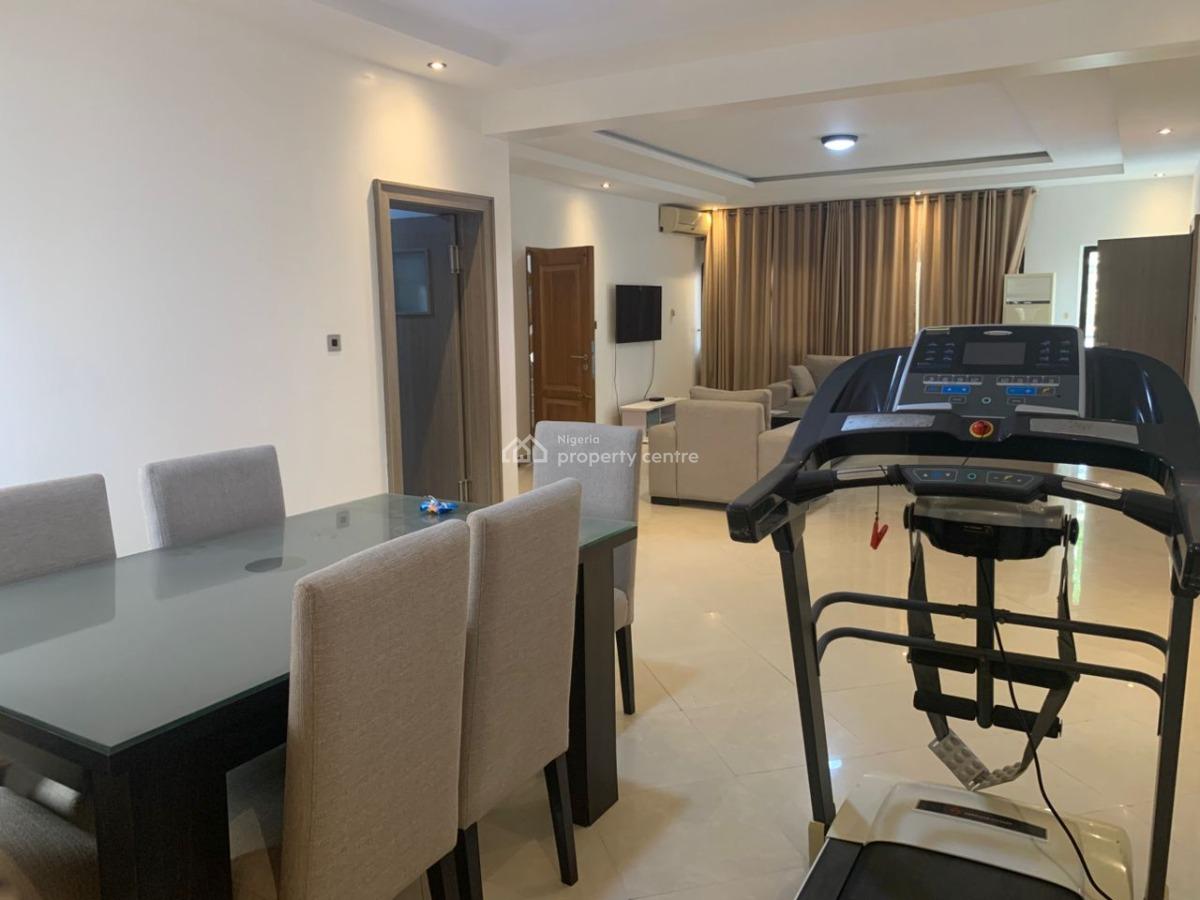 Luxury Furnished & Serviced 3 Bedroom Apartment, British Village, Wuse 2, Abuja, Flat / Apartment for Rent